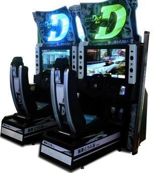 initial d arcade machine